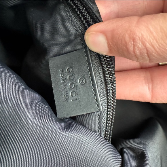 Gucci Techno Black Canvas Backpack - Picture 8 of 10